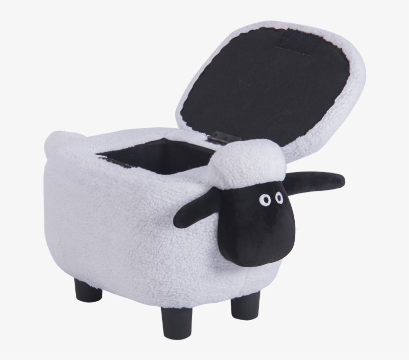 Stool - White Sheep - Sheep, transparent png #4883423