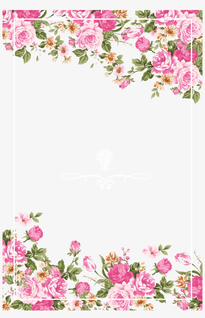 Wedding Invitation Paper Flower Rose Pink - Ipod Touch 6 Case,savyou Flower Pattern Dual Layer, transparent png #4883666