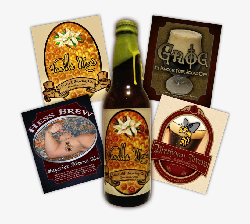 Bottle Labels - Zavařovací Víčko Twist 66 Dekor Med-včely 1 Ks, transparent png #4884140