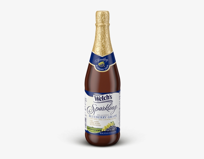 Thumbnail - Welch's Sparkling Red Grape Juice, transparent png #4884705