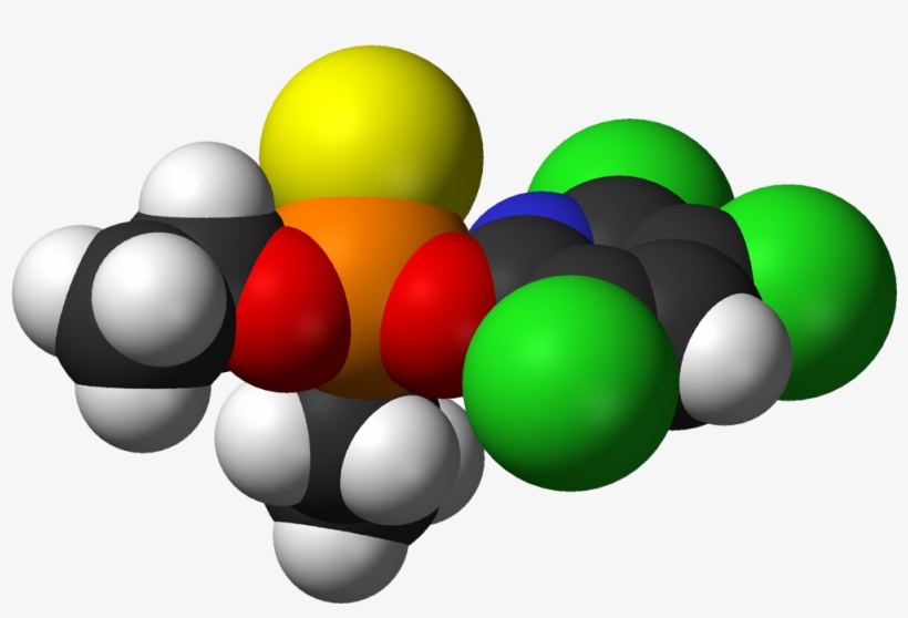Chlorpyrifos Molecule, transparent png #4885054