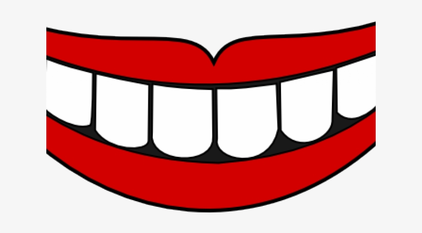 Lips Clipart Smoking - Mouth Smile Clip Art, transparent png #4885414