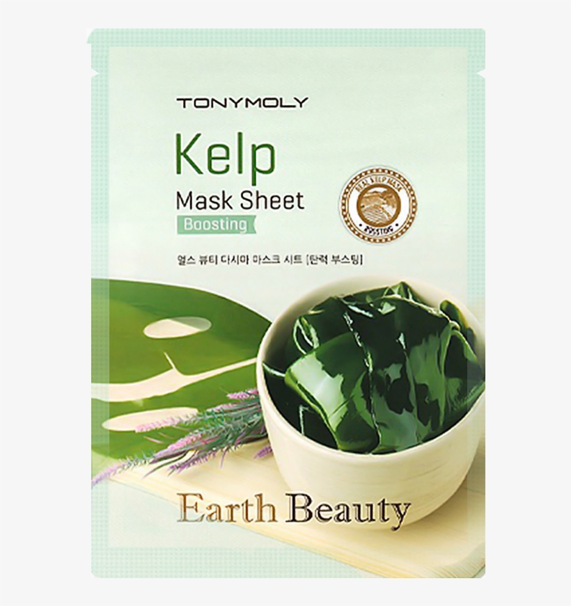 Earth Beauty Mask Sheet - Kelp - Boosting By Tonymoly, transparent png #4885943