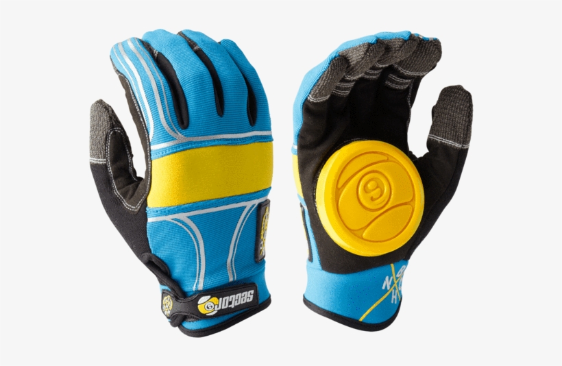 Bhnc Slide Gloves - Sector 9 Bhnc Slide Gloves L/xl-blue, transparent png #4886102