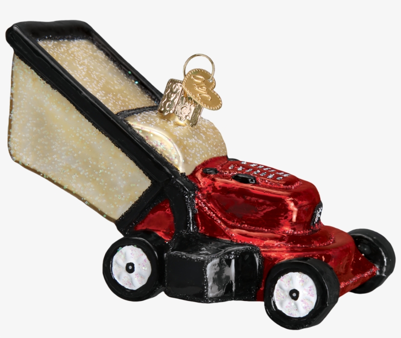 Picture Of Lawn Mower - Old World Christmas, transparent png #4886421