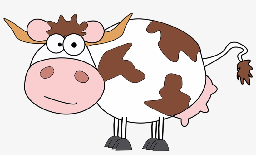 Hat Eine Kuh Von Herr Meier Bedarf Gemelkt Zu Werden, - Cartoon, transparent png #4886586