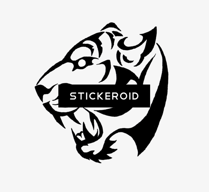 Tiger Tattoos - Tiger Tattoo Designs Simple, transparent png #4887965