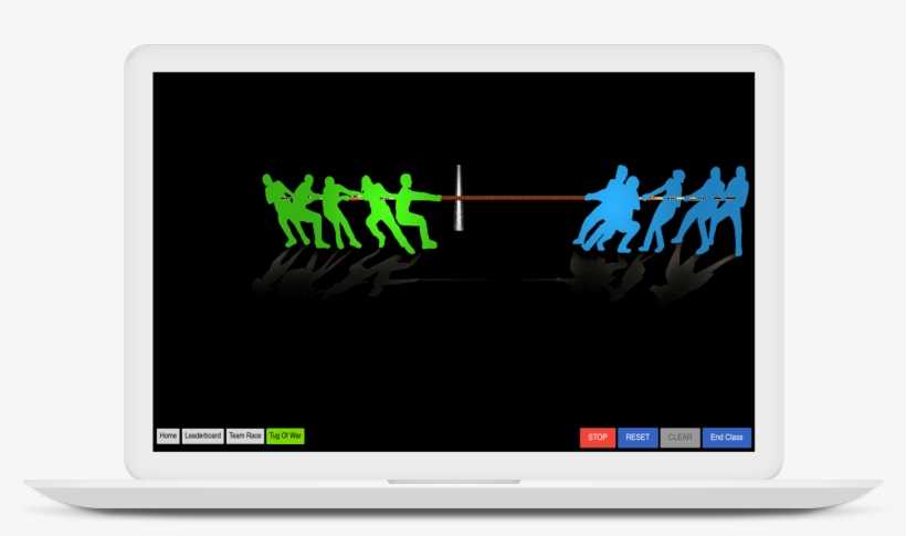 Tug Of War - Led-backlit Lcd Display, transparent png #4888285