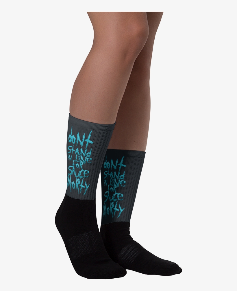 Szechuan Madness " Rick And Morty Inspired Graphic - Joy Division Socks, transparent png #4888756