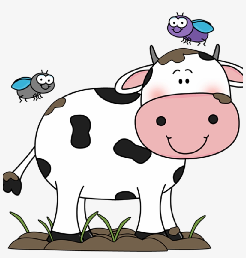 Cute Cow Clipart Cute Cow Clip Art Cow In The Mud With - Clipart Cow, transparent png #4891106