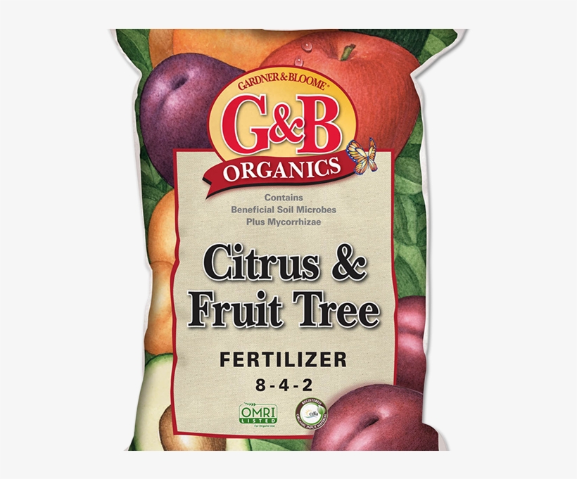 Citrus Fruit Tree Fertilizer1 - Gardner And Bloome, transparent png #4891601