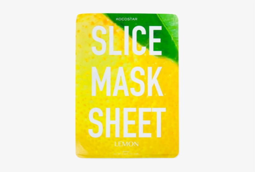 Kocostar Slice Mask Sheet Lemon, transparent png #4891952