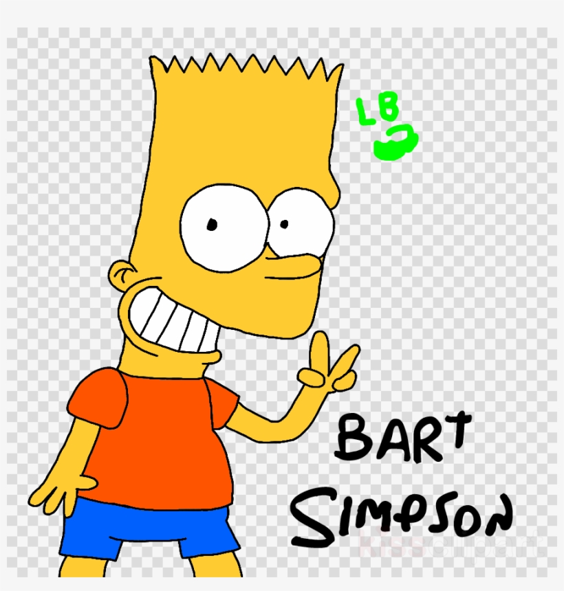 Los Simpson Clipart Bart Simpson Clip Art - Tote Bag, Personalized Essential Zip Top Tote, Glitter, transparent png #4892955