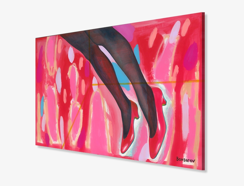 Red - Modern Art, transparent png #4894257