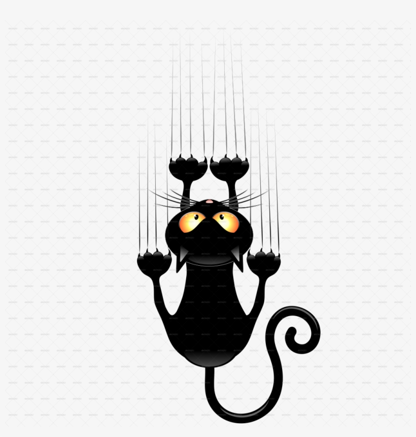 Tiger Scratch Tattoo Flowers Png Tiger Scratch Tattoo - Black Cat Cartoon Png, transparent png #4894762