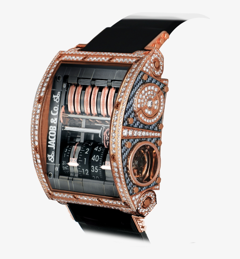 Quenttin Tourbillon - Jacob And Co Astronomia Baguette, transparent png #4894899