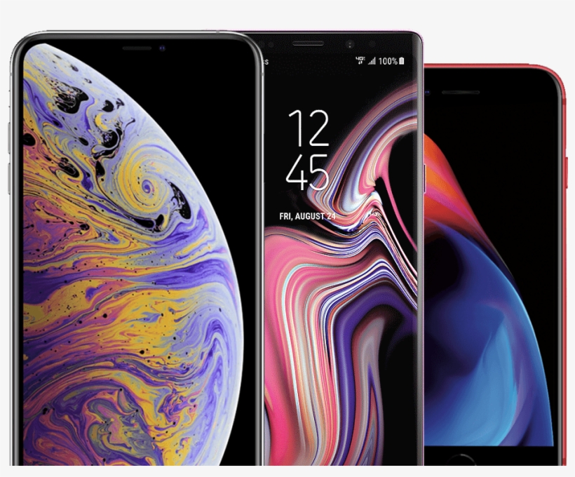 At Comm Depot, We Carry Devices From The Latest Iphone - Phone Xs Max Clone, transparent png #4895347