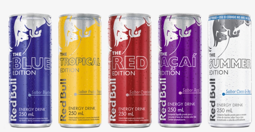 Chega Para Compor De Forma Definitiva A Família Editions - Red Bull Editions, transparent png #4895348