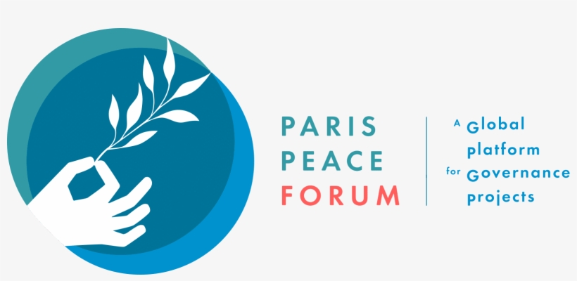 Download Logo With English Baseline Without The Date - Paris Peace Forum, transparent png #4896175