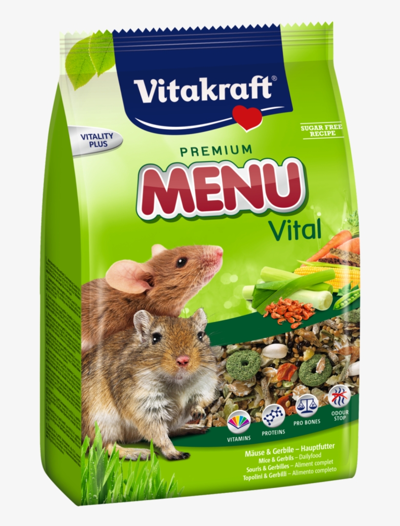 Premium Menu Vital By Vitakraft 400 G Buy Online - Vitakraft Hamster, transparent png #4896423