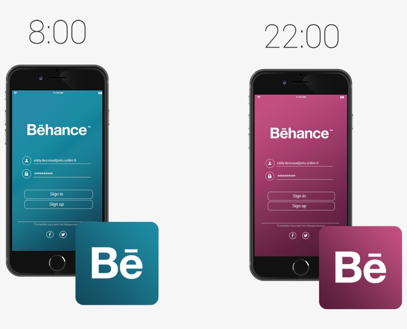 Maquette - Behance Network, transparent png #4896681