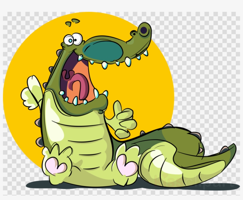 Crocodile Cartoon Png Clipart Crocodile Alligators - Cute Baby Cartoon Snake, transparent png #4896887