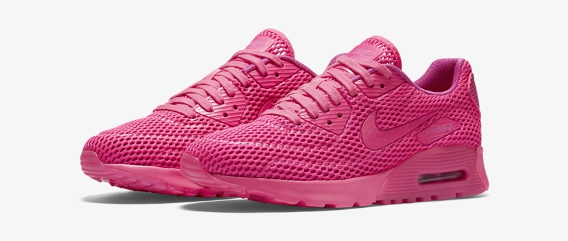 Air Max 95 Sc Fire Pink Womens Nike - Womens Nike Air Max 90 Ultra Br Breathe Pink Blast, transparent png #4897410