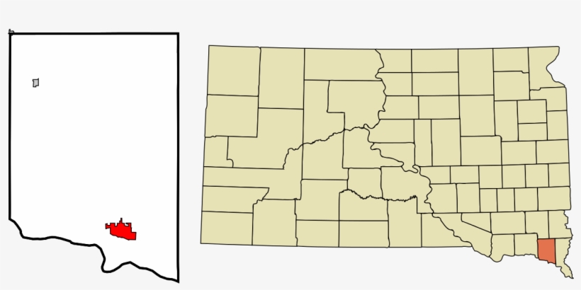 Clay County South Dakota Incorporated And Unincorporated - South Dakota, transparent png #4897430