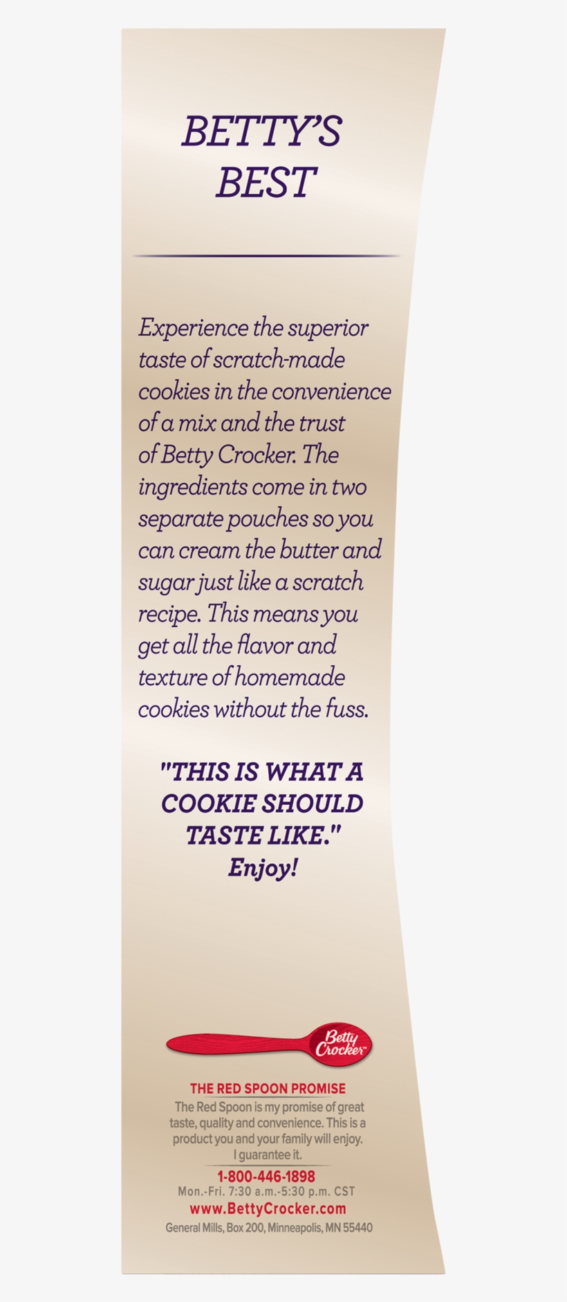 Betty Crocker Ultimate Triple Chocolate Fudge Cookie, transparent png #4897432