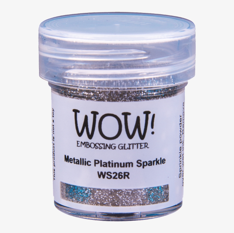 Metallic Platinum Sparkle - Wow Embossing Powder Metallic Gold Sparkle, transparent png #4897874