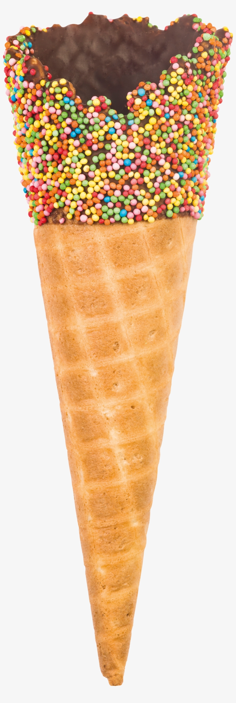 Ice Cream Flavour - Ice Cream Cone Chocolate Dip Png, transparent png #4898109