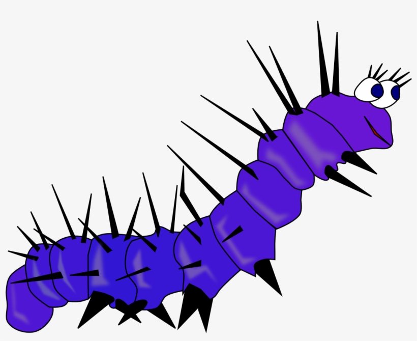 This Free Icons Png Design Of Caterpillar Gusano, transparent png #490009