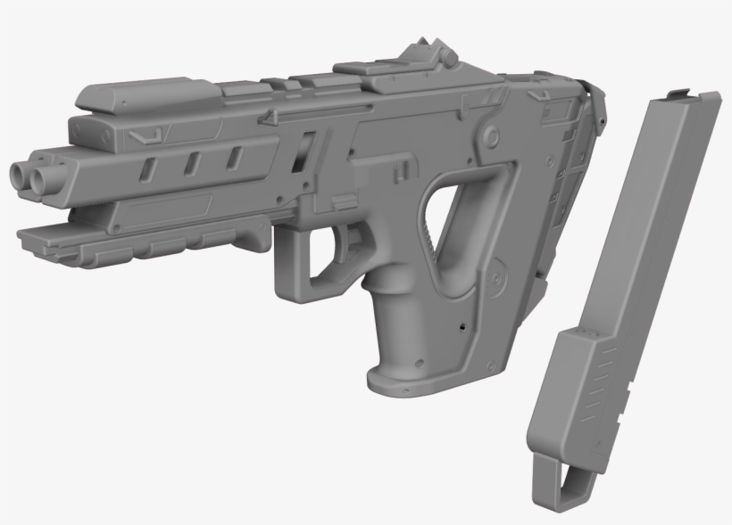 Follow Me At Instagram - Titanfall 2 Weapon 3d Printed, transparent png #490098