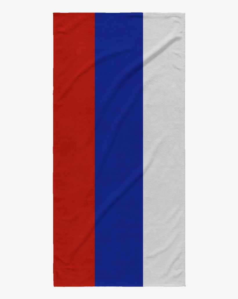 Russian Flag Beach Towel - Flag, transparent png #490352