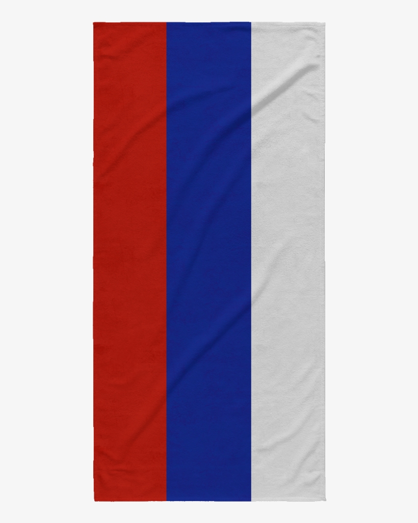 Russian Flag Beach Towel - Flag, transparent png #490352