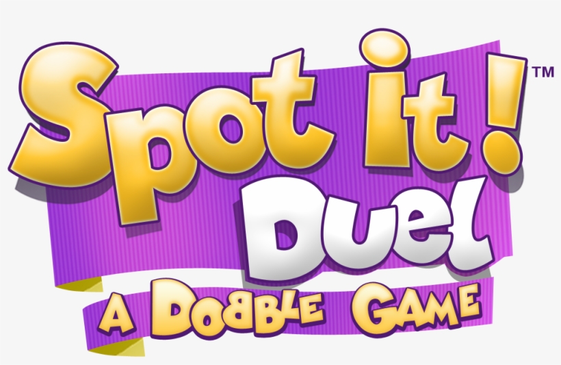Spot It Duel Logo - Cartoon, transparent png #490382
