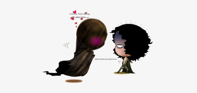 Harry Potter Dementors Kiss For Kids - Harry Potter Dementor Cartoon, transparent png #490501