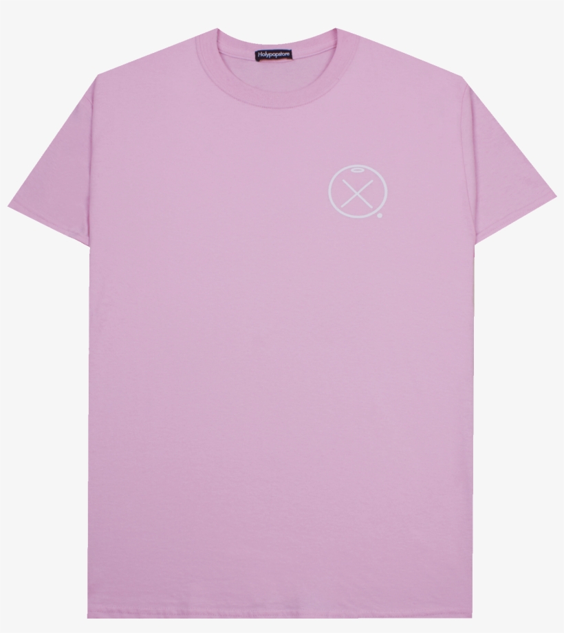 Holy Tag Tee Light Pink / White - Active Shirt, transparent png #490555