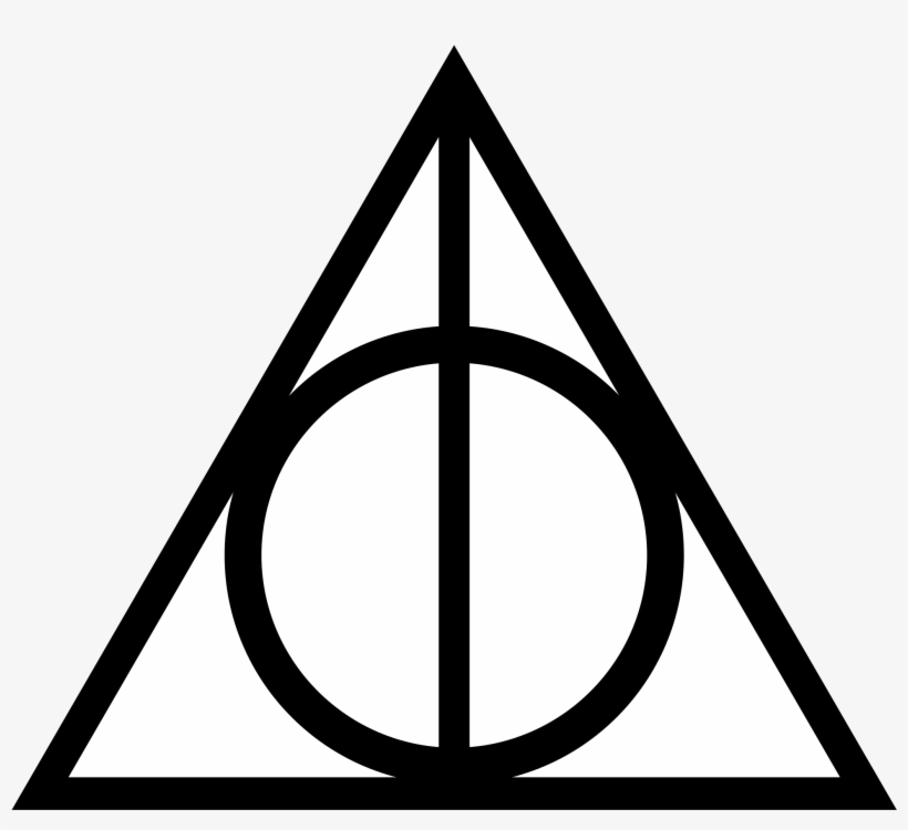 Open - Deathly Hallows Sign, transparent png #490577