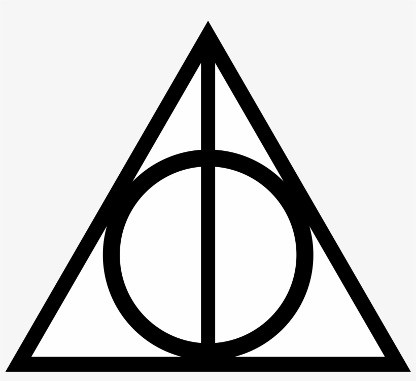 Open - Deathly Hallows Sign, transparent png #490577