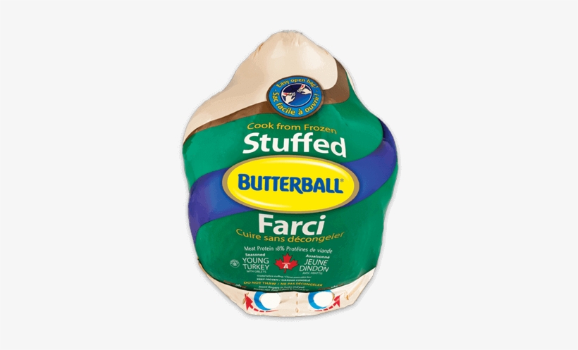 Stuffed Whole Turkey - Butterball Cook From Frozen Turkey, transparent png #490748
