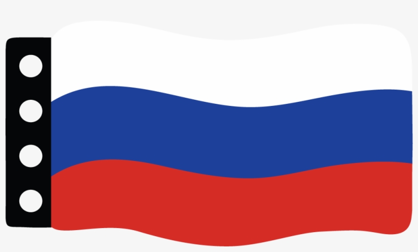 Flag - Russia, transparent png #490773