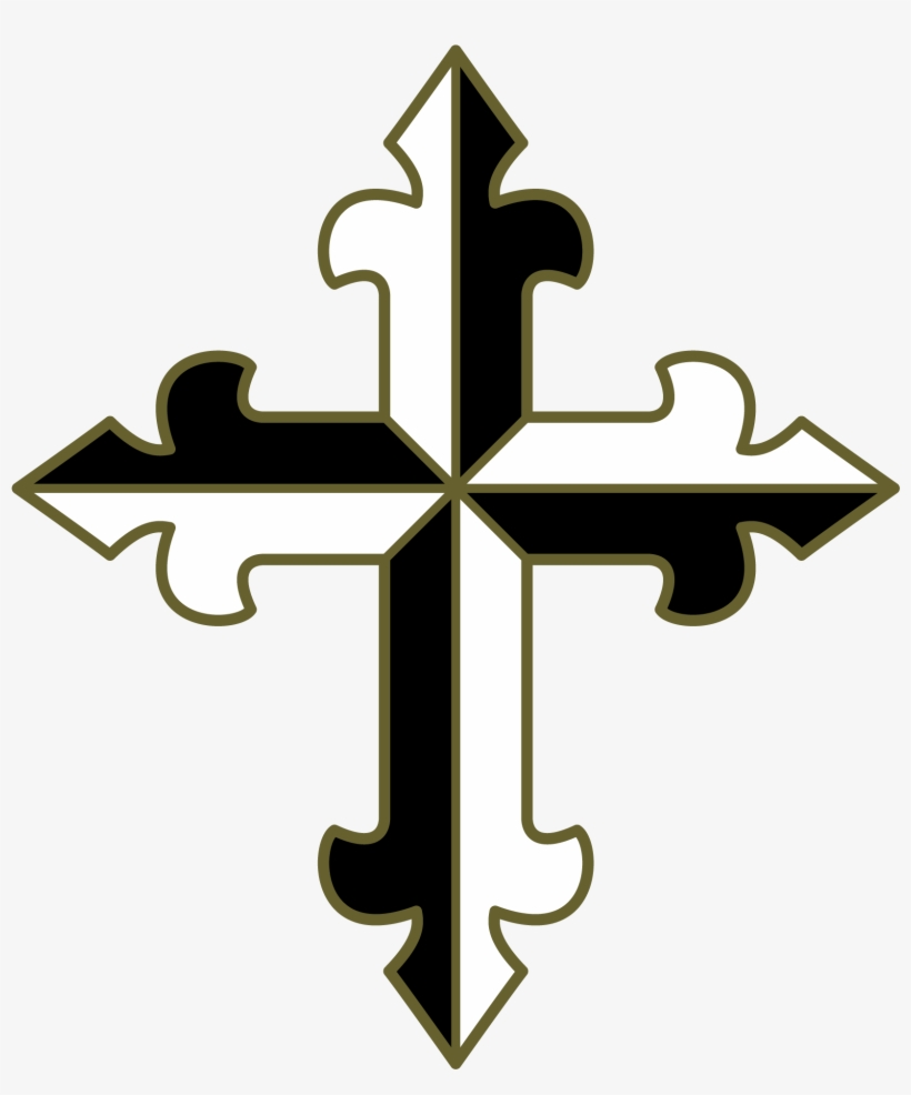 #dominican #dominicain #dominico Dominican Order - Dominican Cross, transparent png #490832