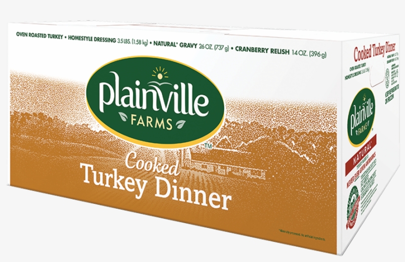 Cooked Turkey Dinner - Carton, transparent png #491116