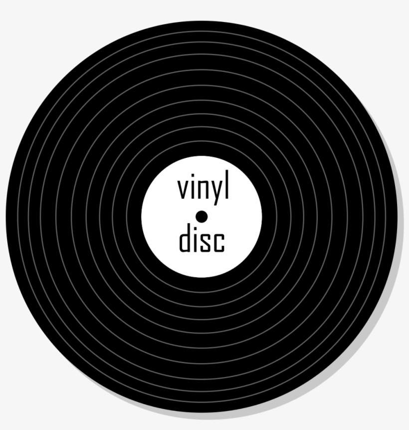 Vinyl Disc Icon - Phonograph Record, transparent png #491119