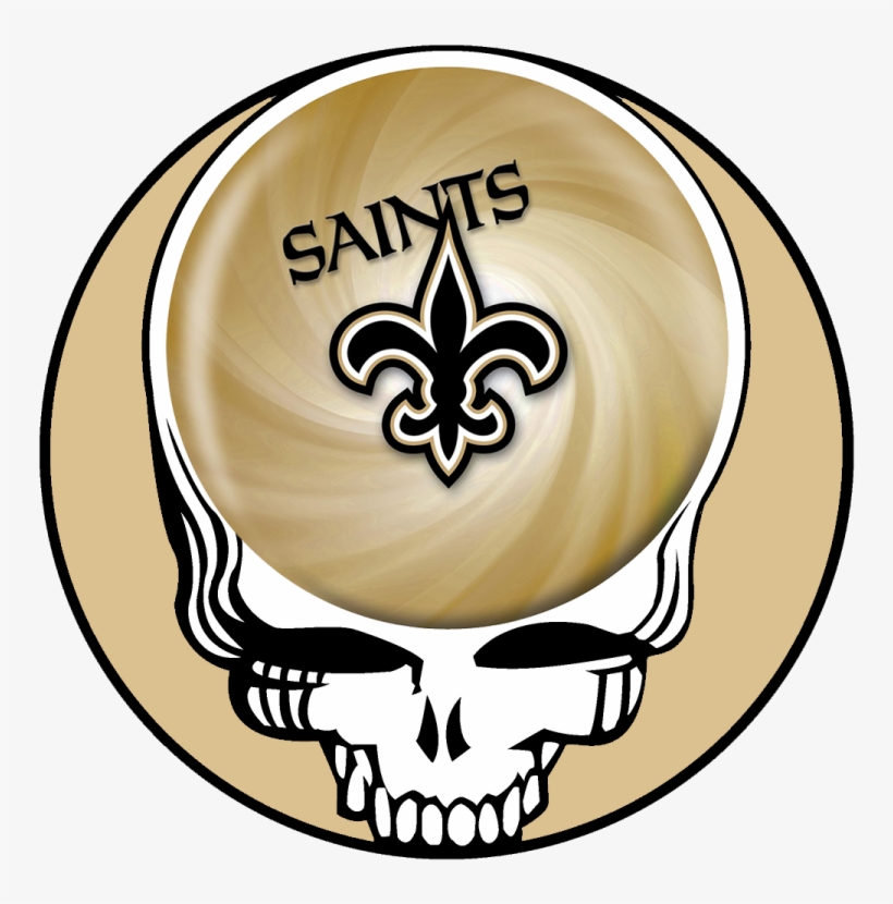 Iron On Stickers - New Orleans Saints Nfl Bowling Ball, transparent png #491277