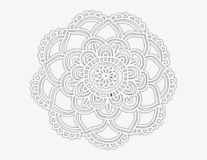 Overlay Flower Png Floweroverlay Flowerpng Cute - White Flower Overlay Png, transparent png #491296