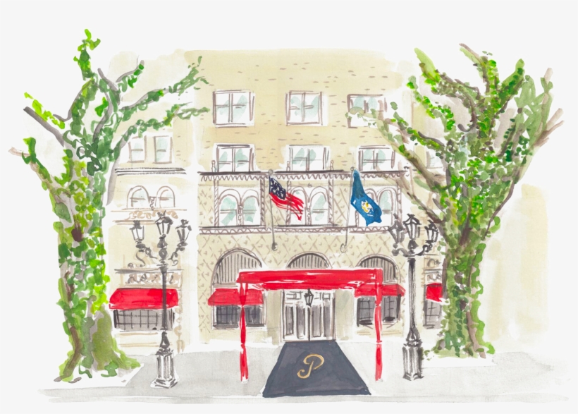 Pontchartrain Hotel - Illustration Division Inc, transparent png #491344