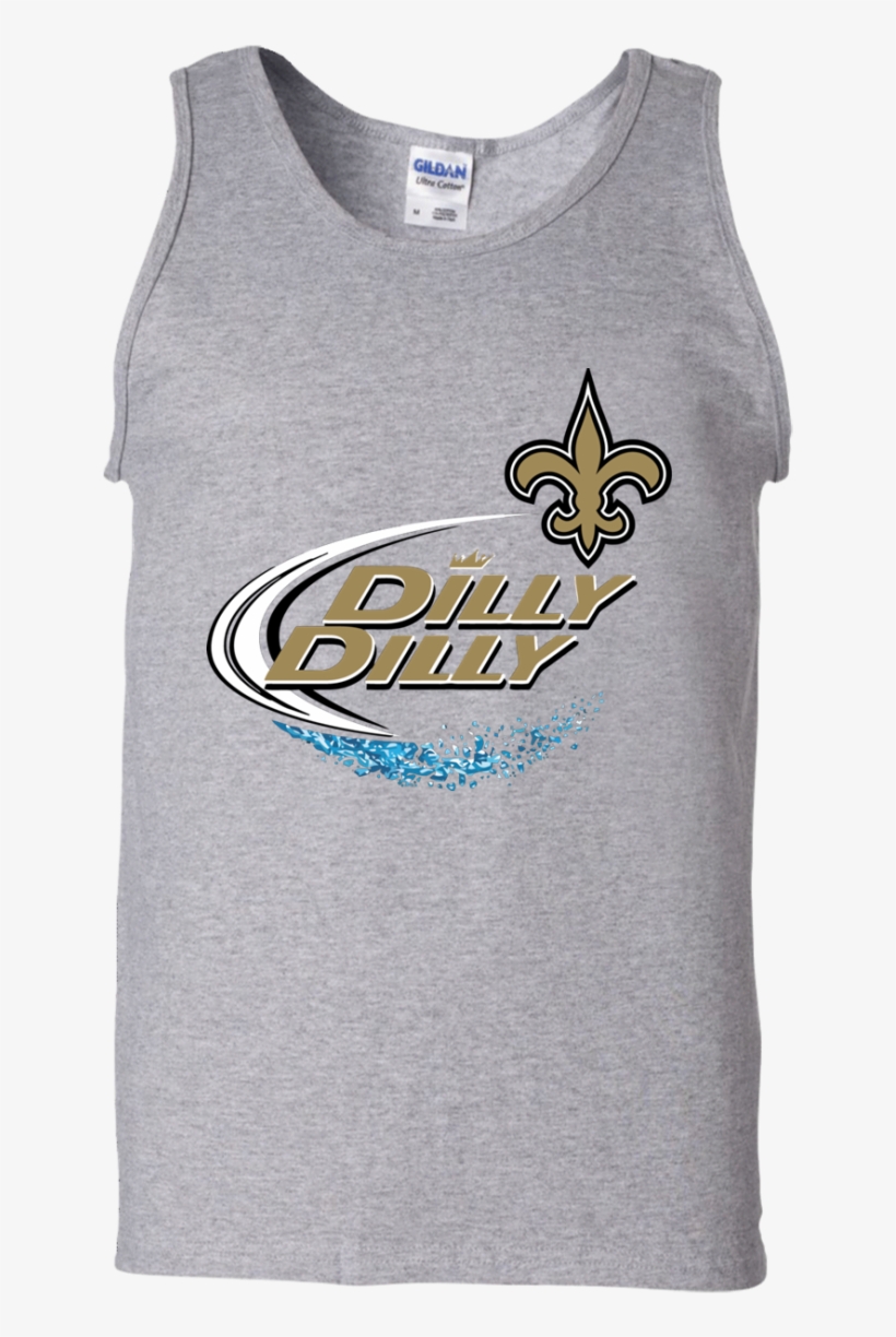 New Orleans Saints Dilly Dilly Bud Light Nfl American - Suicide Prevention Shirt - I Wear Yellow For My Brother, transparent png #491852