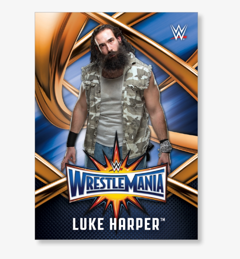 Luke Harper Wwe Road To Wrestlemania Roster Png Luke - Wwe Luke Harper 2017, transparent png #491943